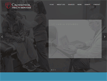 Tablet Screenshot of crossoverhealthservices.org